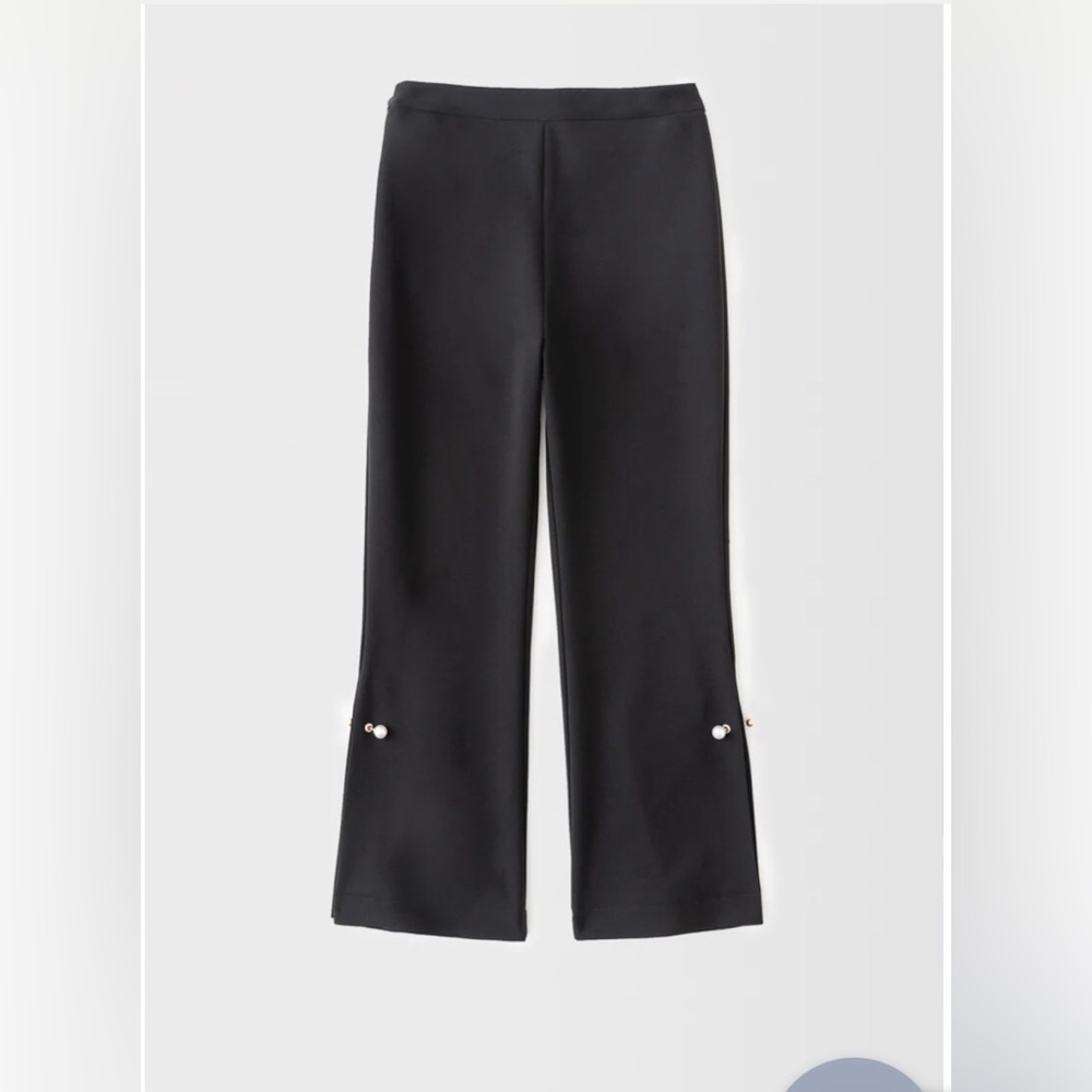 Petite Studio buvette pearl pants black size xs